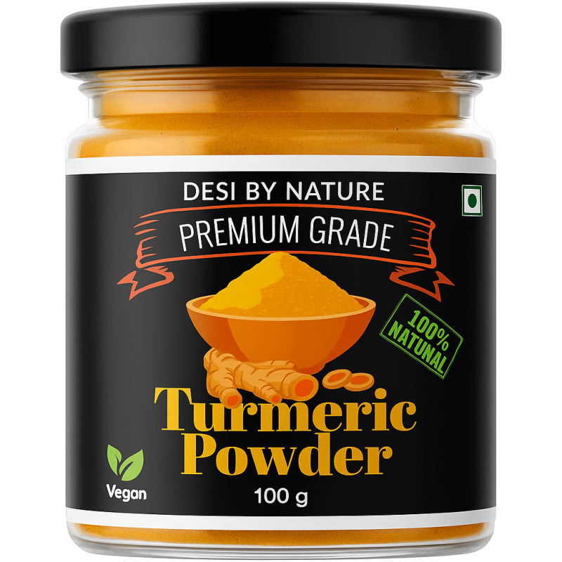 Turmeric Powder (Haldi Powder) with High Curcumin content