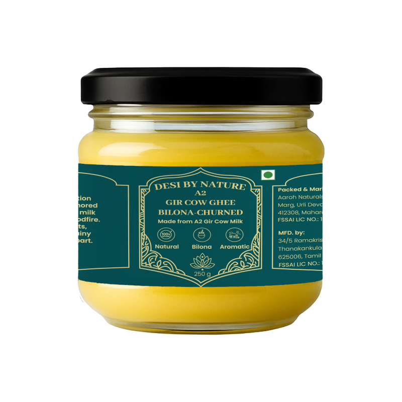 Premium Desi Gir Cow A2 Ghee (Bilona Method)